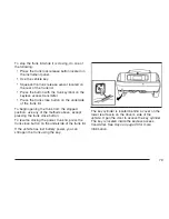 Предварительный просмотр 79 страницы Cadillac 2007 XLR ROADSTER Owner'S Manual