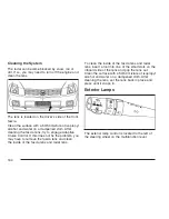 Предварительный просмотр 164 страницы Cadillac 2007 XLR ROADSTER Owner'S Manual