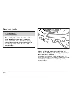 Предварительный просмотр 306 страницы Cadillac 2008 Escalade EXT Owner'S Manual