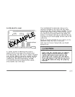 Предварительный просмотр 311 страницы Cadillac 2008 Escalade EXT Owner'S Manual