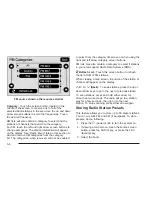 Предварительный просмотр 58 страницы Cadillac 2008 Escalade Navigation System Owner'S Manual