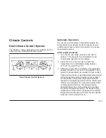 Предварительный просмотр 163 страницы Cadillac 2008 SRX Owner'S Manual