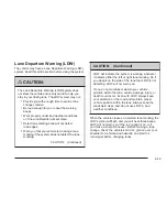 Preview for 125 page of Cadillac 2009 DTS Owner'S Manual