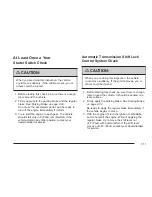 Preview for 559 page of Cadillac 2009 ESCALADE ESV Owner'S Manual