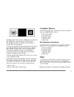 Preview for 3 page of Cadillac 2009 ESCALADE EXT Owner'S Manual