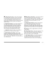 Preview for 109 page of Cadillac 2009 STS Manual