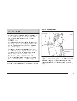 Предварительный просмотр 9 страницы Cadillac 2009 STS Owner'S Manual