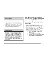 Preview for 47 page of Cadillac 2009 STS Owner'S Manual