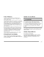 Preview for 113 page of Cadillac 2009 STS Owner'S Manual