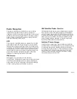 Preview for 287 page of Cadillac 2009 STS Owner'S Manual