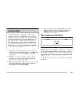 Preview for 455 page of Cadillac 2009 STS Owner'S Manual