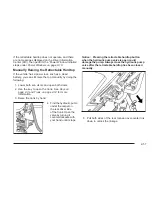 Предварительный просмотр 115 страницы Cadillac 2009 XLR PLATINUM Owner'S Manual