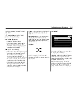 Preview for 21 page of Cadillac 2010 SRX Navigation System Owner'S Manual