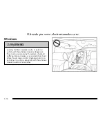 Предварительный просмотр 118 страницы Cadillac 2010 STS Owner'S Manual