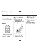 Предварительный просмотр 12 страницы Cadillac 2011 Escalade ESC Owner'S Manual