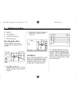 Предварительный просмотр 6 страницы Cadillac 2011 SRX CROSSOVER Navigation Manual