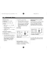 Предварительный просмотр 12 страницы Cadillac 2011 SRX CROSSOVER Navigation Manual