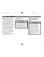 Предварительный просмотр 72 страницы Cadillac 2013 ATS Owner'S Manual