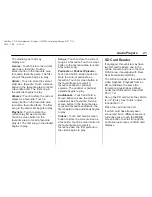 Предварительный просмотр 22 страницы Cadillac 2013 CUE Manual