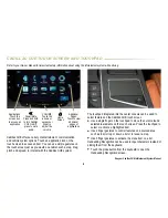 Предварительный просмотр 8 страницы Cadillac 2016 CT6 Convenience/Personalization Manual