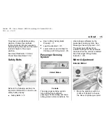 Предварительный просмотр 16 страницы Cadillac 2016 CT6 Owner'S Manual