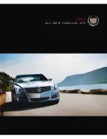 Cadillac ATS 2013 Quick Manual предпросмотр