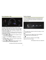 Preview for 4 page of Cadillac ATS 2014 Convenience/Personalization Manual