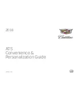 Cadillac ATS 2018 Convenience/Personalization Manual предпросмотр