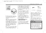 Preview for 223 page of Cadillac ATS 2018 Owner'S Manual