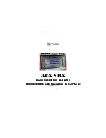 Cadillac AUX-SRX Quick Installation Manual preview