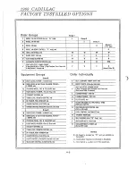 Preview for 16 page of Cadillac Calais 1969 Data Book