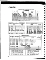 Preview for 152 page of Cadillac Calais 1969 Data Book