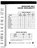 Preview for 171 page of Cadillac Calais 1969 Data Book