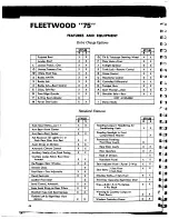 Preview for 192 page of Cadillac Calais 1969 Data Book