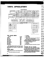 Preview for 206 page of Cadillac Calais 1969 Data Book