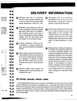 Preview for 225 page of Cadillac Calais 1969 Data Book