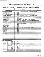 Preview for 270 page of Cadillac Calais 1969 Data Book