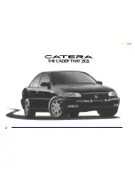 Предварительный просмотр 4 страницы Cadillac CATERA 1999 Owner'S Manual