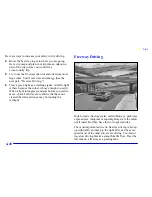 Предварительный просмотр 190 страницы Cadillac CATERA 1999 Owner'S Manual