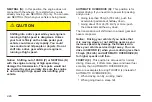 Preview for 98 page of Cadillac CTC 2005 Owner'S Manual