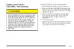 Preview for 105 page of Cadillac CTC 2005 Owner'S Manual