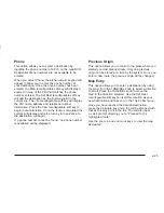 Preview for 41 page of Cadillac CTS - 2005 Owner'S Manual