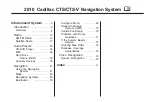 Cadillac CTS 2010 Owner'S Manual preview