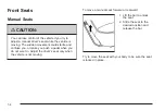 Предварительный просмотр 10 страницы Cadillac CTS-V 2009 Owner'S Manual