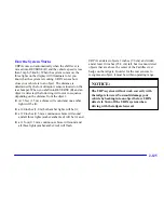 Preview for 191 page of Cadillac ESCALADE EXT 2002 Manual