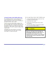 Preview for 236 page of Cadillac ESCALADE EXT 2002 Manual