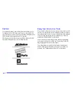 Preview for 314 page of Cadillac ESCALADE EXT 2002 Manual