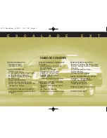 Preview for 2 page of Cadillac ESCALADE EXT 2004 Customer Convenience/Personalization Manual