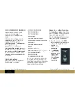 Предварительный просмотр 5 страницы Cadillac SRX 2006 Customer Convenience/Personalization Manual