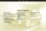 Предварительный просмотр 2 страницы Cadillac STS 2005 Customer Convenience/Personalization Manual